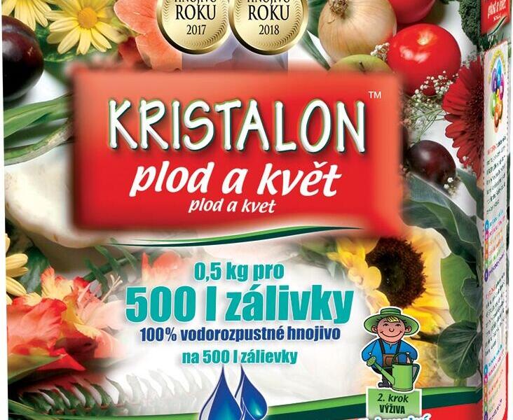 Krystalické hnojivo na plod a květ 0,5 kg - Kristalon Plod a květ 0,5 kg