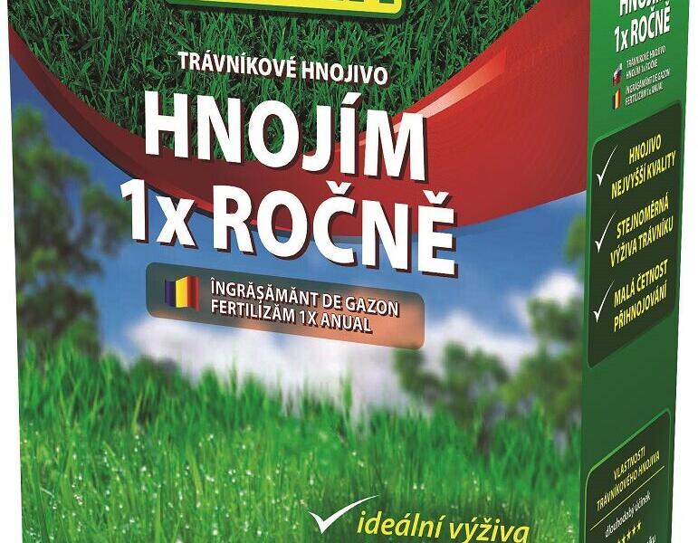 Trávníkové hnojivo FLORIA HNOJÍM 1x ROČNĚ 2,5 kg - Trávníkové hnojivo FLORIA HNOJÍM 1x ROČNĚ 2,5 kg