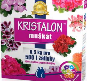 Krystalické hnojivo na muškáty 0,5 kg - Kristalon Muškát 0,5 kg