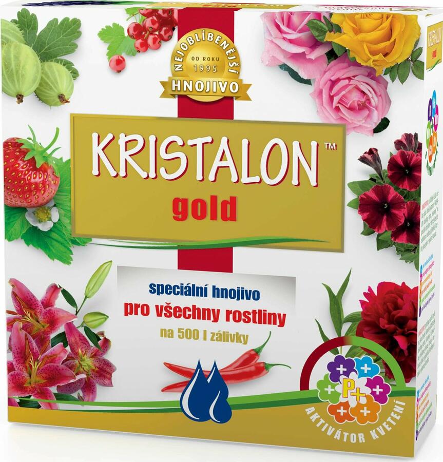 Krystalické hnojivo na rostliny Kristalon Gold 0,5 kg - Kristalon Gold 0,5 kg