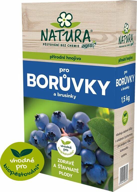 Přírodní hnojivo pro borůvky a brusinky NATURA 1,5 kg