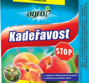 Fungicid pro dvoufázové ošetření broskvoní proti kadeřavosti - Kadeřavost STOP 2 x 10 g