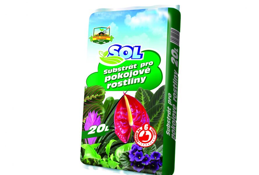 Substrát pro pokojové rostliny 20 l - Substrát pro pokojové rostliny 20 l