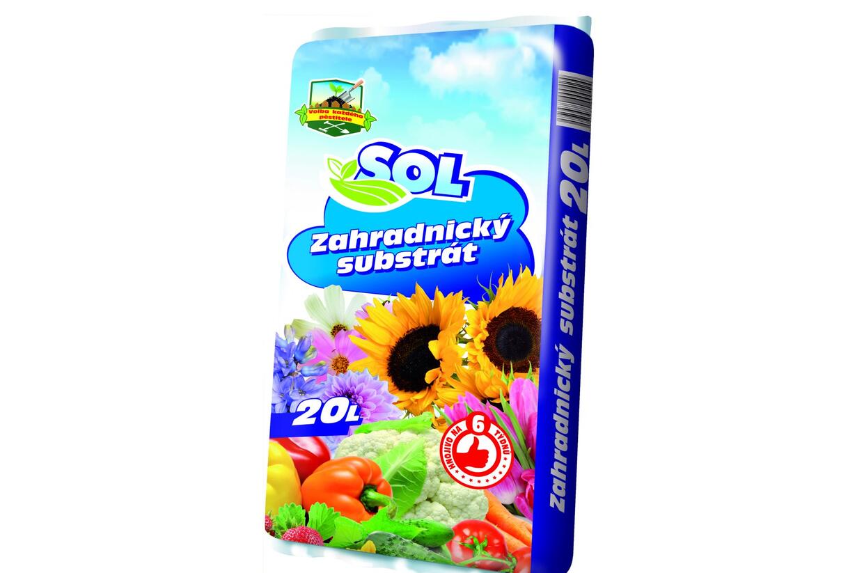 Substrát zahradnický 20 l - Substrát zahradnický 20 l