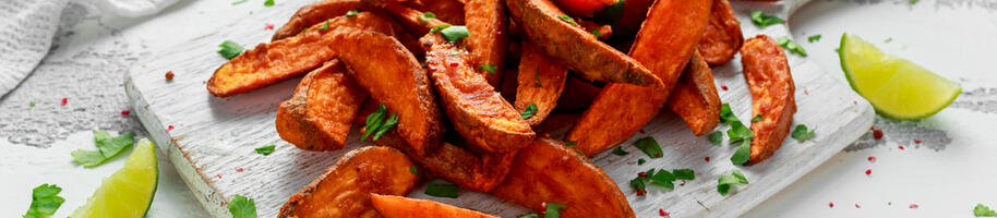 batáty pečené hranolky