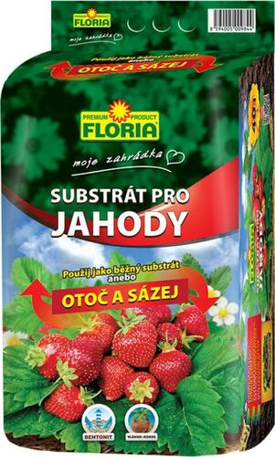 Substrát pro jahody FLORIA 40 l - Substrát pro jahody FLORIA 40 l