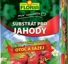 Substrát pro jahody FLORIA 40 l - Substrát pro jahody FLORIA 40 l