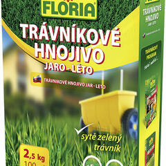 Trávníkové hnojivo FLORIA JARO - LÉTO 2,5 kg - Trávníkové hnojivo FLORIA JARO - LÉTO 2,5 kg