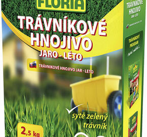 Trávníkové hnojivo FLORIA JARO - LÉTO 2,5 kg - Trávníkové hnojivo FLORIA JARO - LÉTO 2,5 kg