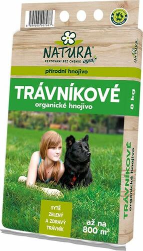 Organické trávníkové hnojivo NATURA 8 kg - Organické trávníkové hnojivo NATURA 8 kg