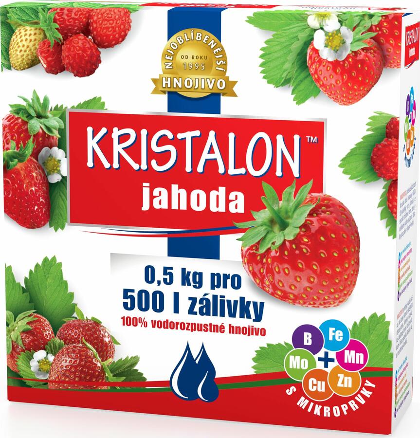 Krystalické hnojivo na jahody 0,5 kg - Kristalon Jahoda 0,5 kg