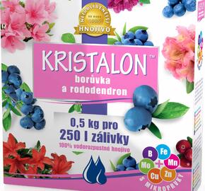 Krystalické hnojivo na borůvky a rododendrony 0,5 kg - Kristalon borůvky a rododendrony 0,5 kg