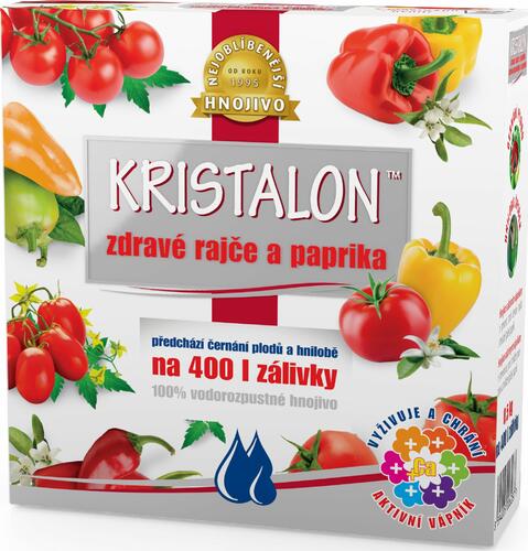 Krystalické hnojivo na rajčata a papriky 0,5 kg - Kristalon Zdravé rajče a paprika 0,5 kg