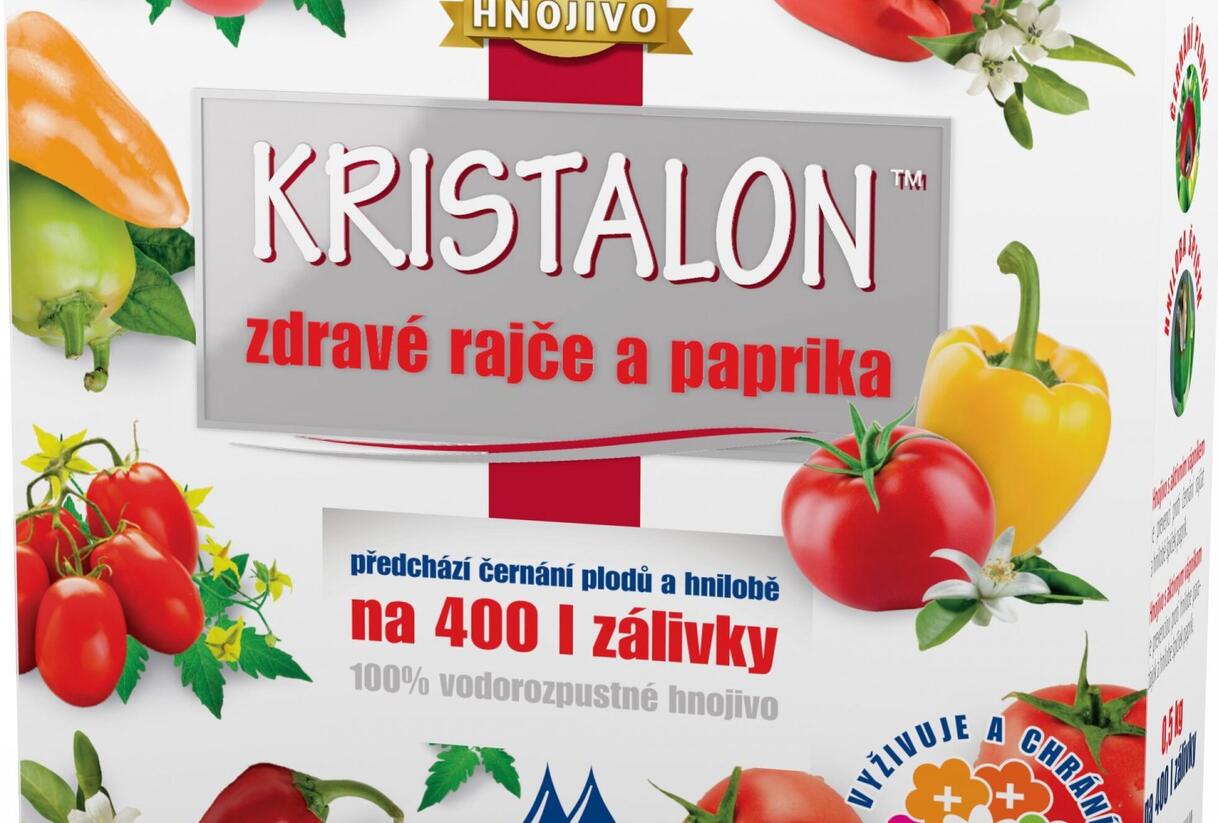 Krystalické hnojivo na rajčata a papriky 0,5 kg - Kristalon Zdravé rajče a paprika 0,5 kg