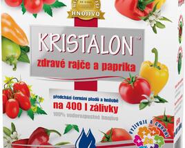Krystalické hnojivo na rajčata a papriky 0,5 kg