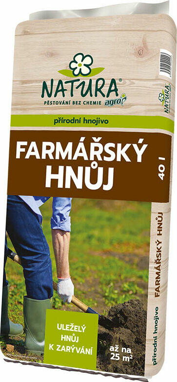 Farmářský hnůj NATURA 40l - Farmářský hnůj NATURA 40l