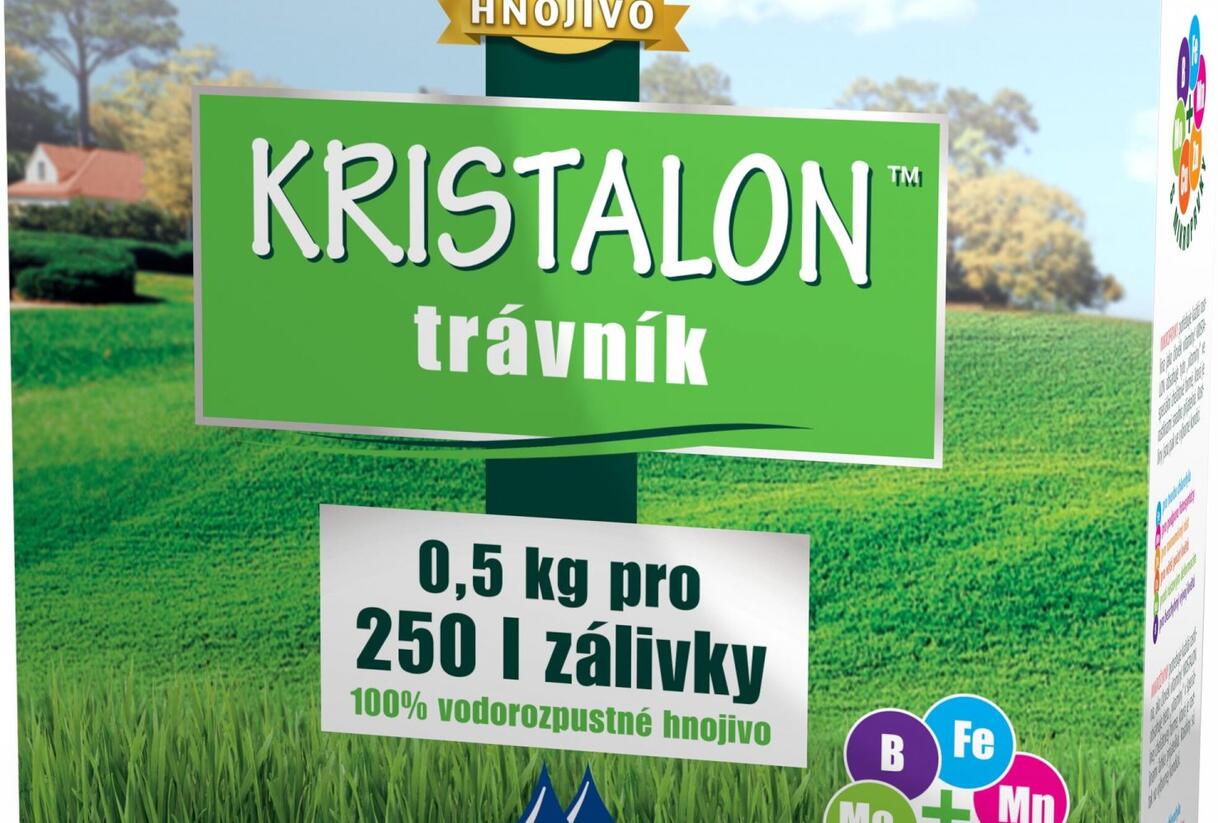 Krystalické hnojivo na trávník 0,5 kg - Kristalon Trávník 0,5 kg