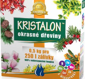 Krystalické hnojivo na okrasné dřeviny 0,5 kg - Kristalon Okrasné dřeviny 0,5 kg