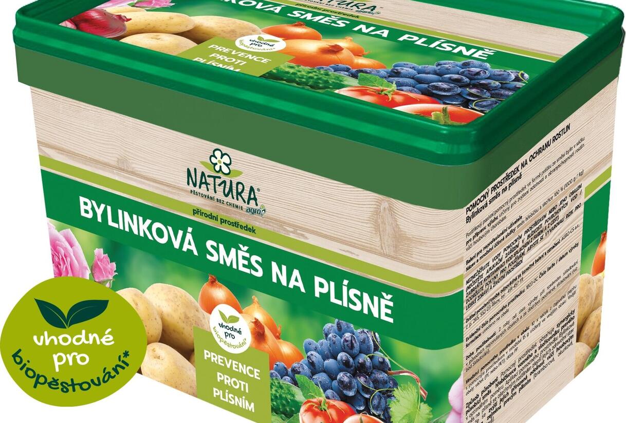 Přírodní směs na plísně na okrasných rostlinách a zelenině - Bylinková směs na plísně NATURA 10 x 15 g