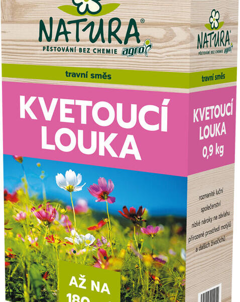 Travní směs Kvetoucí louka NATURA 0,9 kg - Travní směs Kvetoucí louka NATURA 0,9 kg