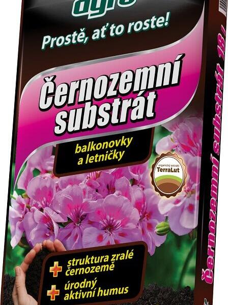 Černozemní substrát pro balkónovky a letničky AGRO - Černozemní substrát pro balkónovky a letničky AGRO