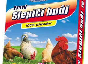 Organické hnojivo z drůbeží podestýlky - Slepičí hnůj AGRO