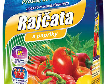 Organo-minerální hnojivo rajčata a papriky AGRO 1 kg
