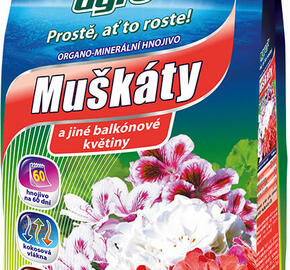 Organo-minerální hnojivo muškáty AGRO 1 kg - Organo-minerální hnojivo muškáty AGRO 1 kg