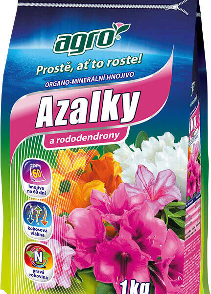 Organo-minerální hnojivo azalky a rodododendron AGRO 1 kg - Organo-minerální hnojivo azalky a rodododendron AGRO 1 kg
