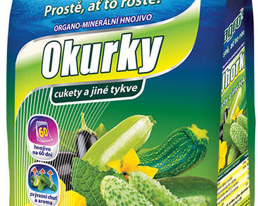 Organo-minerální hnojivo pro okurky, cukety a jiné tykve AGRO 1 kg