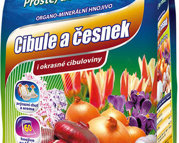 Organo-minerální hnojivo cibule a česnek AGRO 1 kg