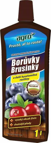 Organo-minerální kapalné hnojivo na borůvky a brusinky AGRO 1 l - Organo-minerální kapalné hnojivo na borůvky a brusinky AGRO 1 l