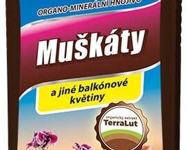 Organo-minerální kapalné hnojivo na muškáty AGRO 1 l