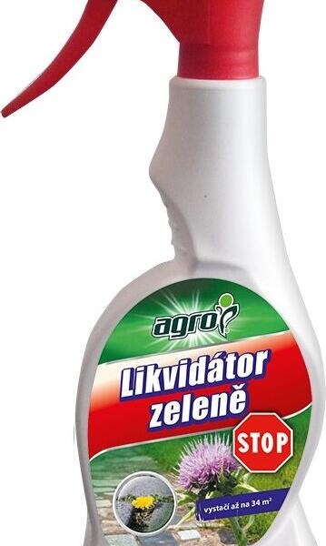 Totální systémový listový herbicid - Likvidátor zeleně STOP RTD 0,5 l