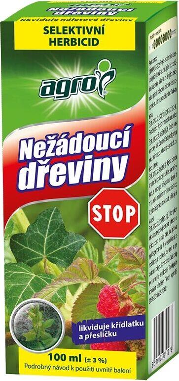 Systémový selektivní arboricid a herbicid - Nežádoucí dřeviny STOP 100 ml