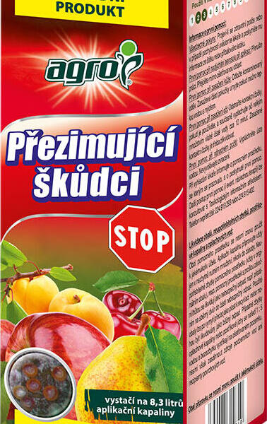Přírodní postřikový pomocný insekticid proti přezimujícícm škůdcům - Přezimující škůdci STOP 250 ml
