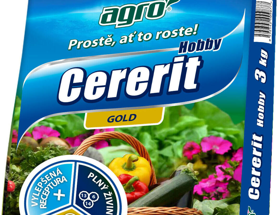 Minerální hnojivo Cererit Hobby® GOLD AGRO - Cererit Hobby® GOLD AGRO