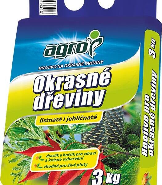 Minerální granulované hnojivo s vyšším obsahem draslíku - Hnojivo pro okrasné dřeviny AGRO