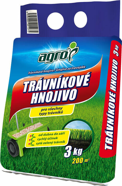 Trávníkové hnojivo AGRO - Trávníkové hnojivo AGRO
