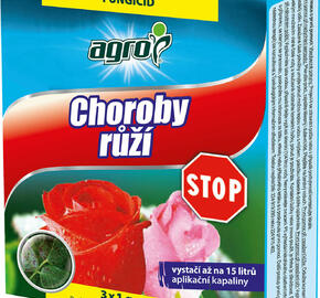 Fungicid k ochraně proti houbovým chorobám růží - Choroby růží STOP AGRO 3x1 g