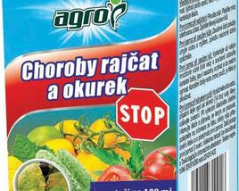 Fungicid s protektivním (ochranným) účinkem na choroby rajčat a okurek