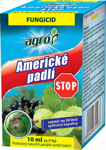 Fungicid se systémovým působením na Americké padlí - Americké padlí STOP 10 ml