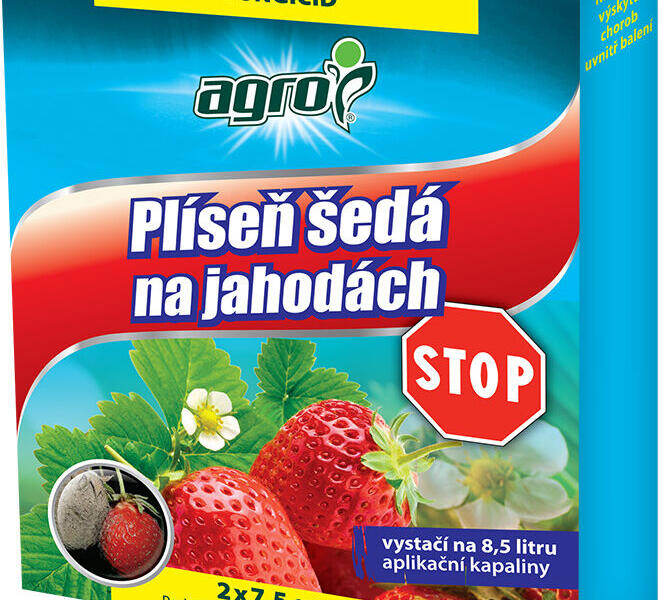 Fungicid se systémovým účinkem proti plísni na jahodách - Plíseň šedá na jahodách STOP