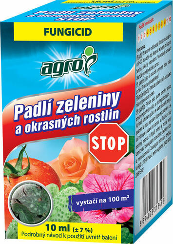 Fungicid proti padlí zeleniny a okrasných rostlin - Padlí zeleniny a okrasných rostlin STOP 10 ml