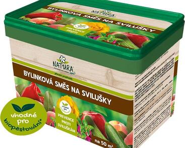 Přírodní směs pro zvýšení odolnosti a obranyschopnosti rostlin proti sviluškám