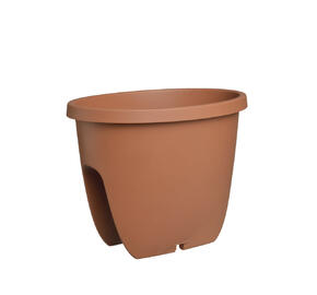 Květináč na zábradlí Balconia 30 terakotový - Květináč na zábradlí Balconia 30 terakotový