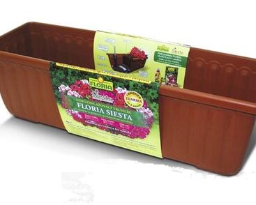 Truhlík samozavlažovací Siesta Floria terakotový