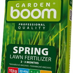 Dlouhodobé trávníkové hnojivo - jaro - Garden Boom - Spring
