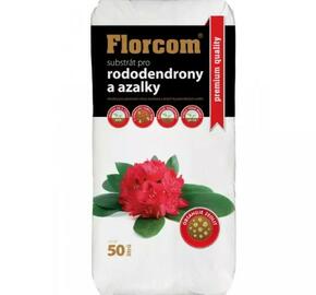 Substrát premium pro rododendrony, azalky, vřesovištní 50 l - Substrát vřesovištní Florcom 50 l