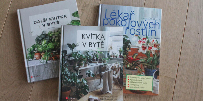 knihy o pokojových rostlinách